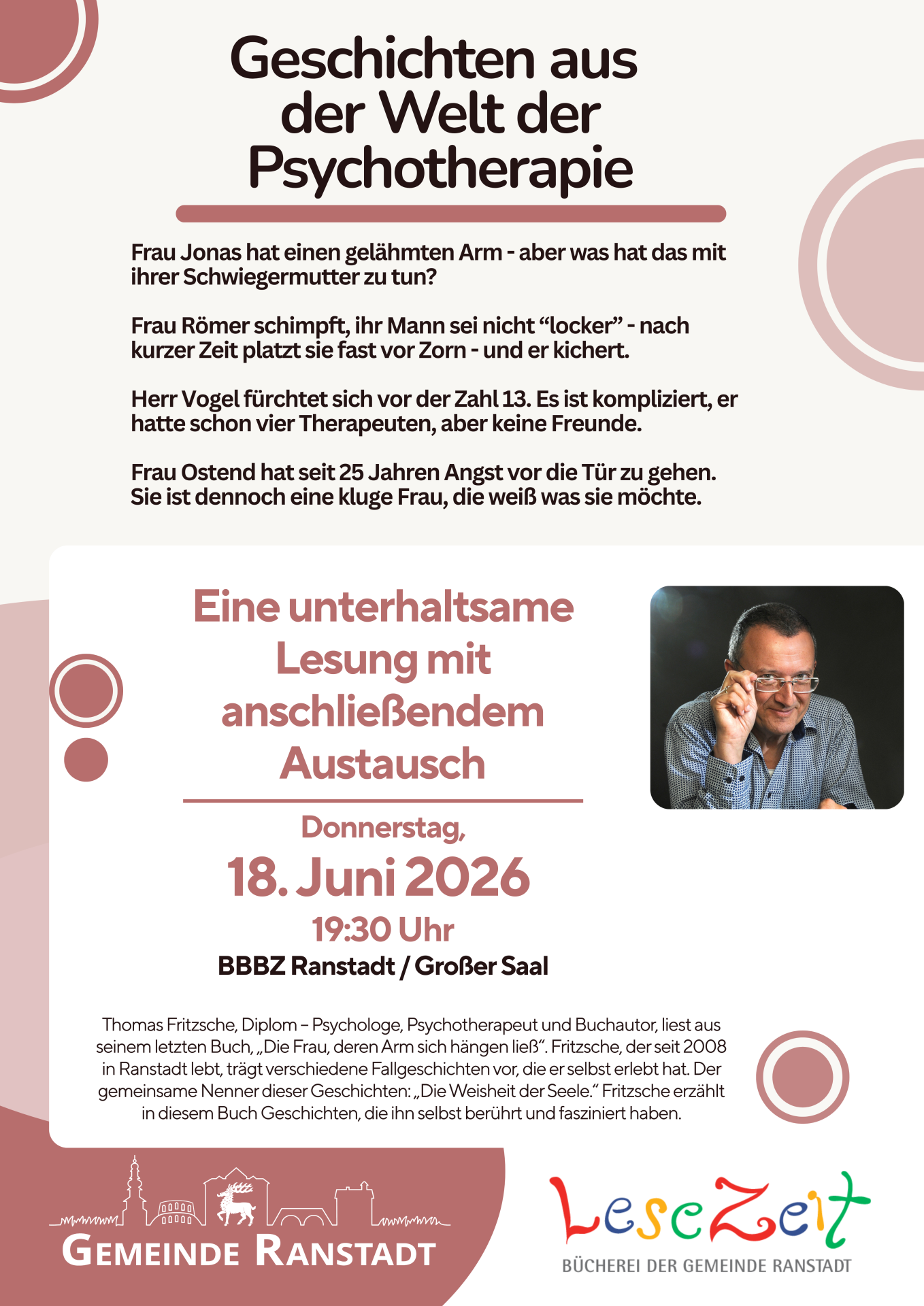 Geschichten aus der Welt der Psychotherapie - 1 Geschichten aus der Welt der Psychotherapie - 1