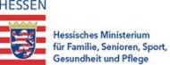 Logo des Hessischen Ministeriums für Familie, Senioren, Gesundheit und Pflege LogoLandHessen